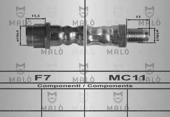 спирачен маркуч 80192