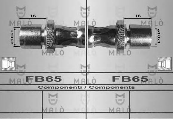 спирачен маркуч 80444