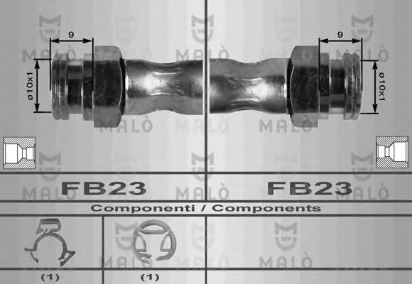 спирачен маркуч 8486
