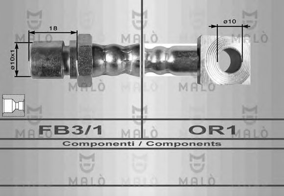 спирачен маркуч 8540