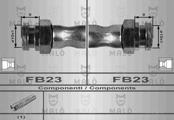 спирачен маркуч 8626