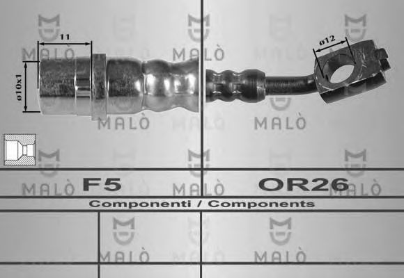 спирачен маркуч 8904