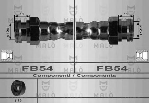 спирачен маркуч 8969