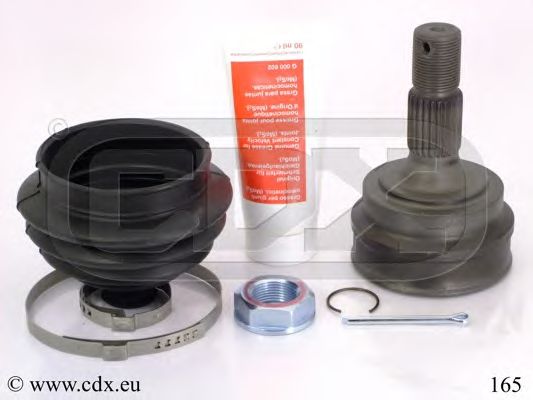 каре комплект, полуоска