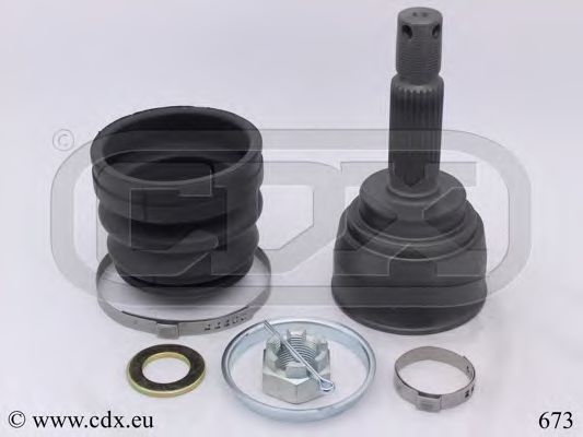 каре комплект, полуоска