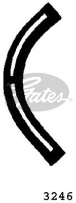 маркуч на радиатора 3246