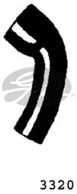 маркуч на радиатора 3320