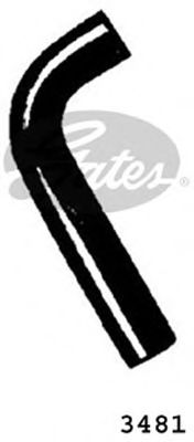 маркуч на радиатора 3481