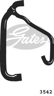 маркуч на радиатора 3542