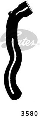 маркуч на радиатора 3580