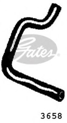 маркуч на радиатора 3658