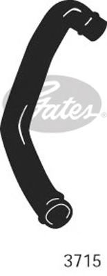 маркуч на радиатора 3715