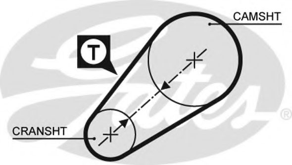Ангренажен ремък 5014
