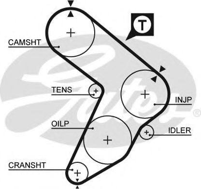 Ангренажен ремък 5032
