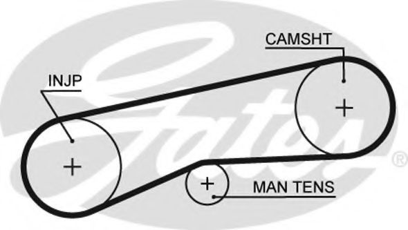 Ангренажен ремък 5093
