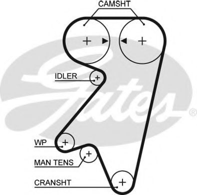 Ангренажен ремък 5191
