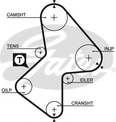 Ангренажен ремък 5212XS