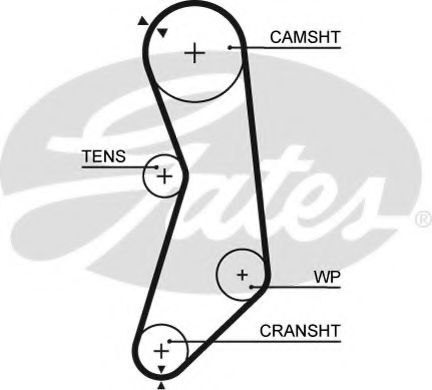 Ангренажен ремък 5319