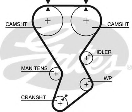 Ангренажен ремък 5351XS