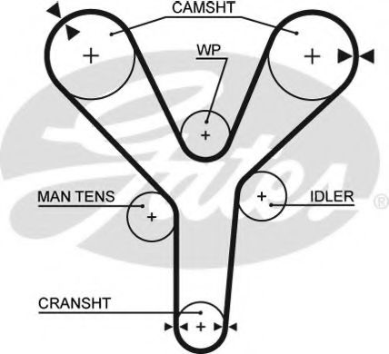 Ангренажен ремък 5377XS