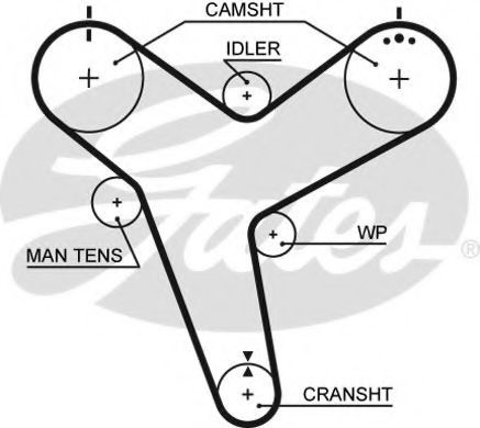 Ангренажен ремък 5380XS