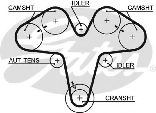 Ангренажен ремък 5476XS
