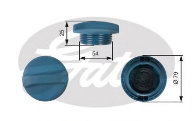 капачка, резервоар за охладителна течност