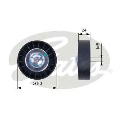 паразитна/ водеща ролка, пистов ремък