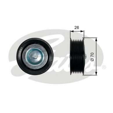 паразитна/ водеща ролка, пистов ремък