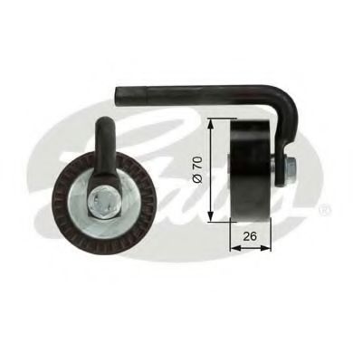 обтящна ролка, пистов ремък T39012