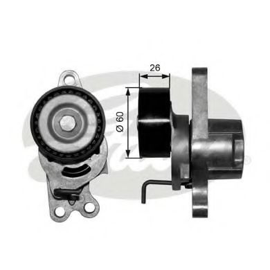 обтящна ролка, пистов ремък T39055