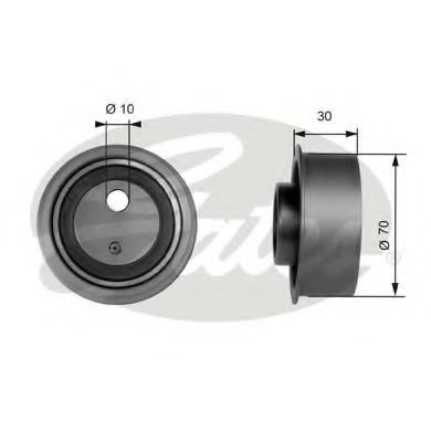 обтяжна ролка, ангренаж T41041
