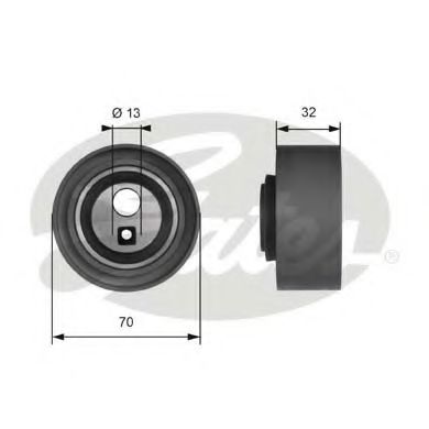 обтяжна ролка, ангренаж T41131