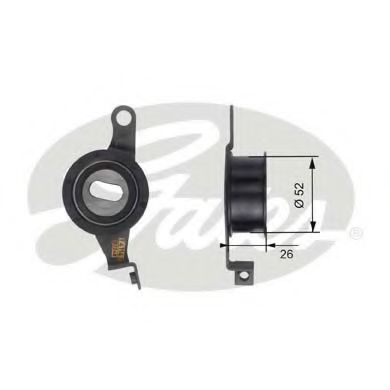 обтяжна ролка, ангренаж T41143