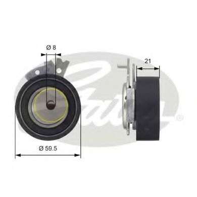 обтяжна ролка, ангренаж