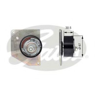 обтяжна ролка, ангренаж T43207