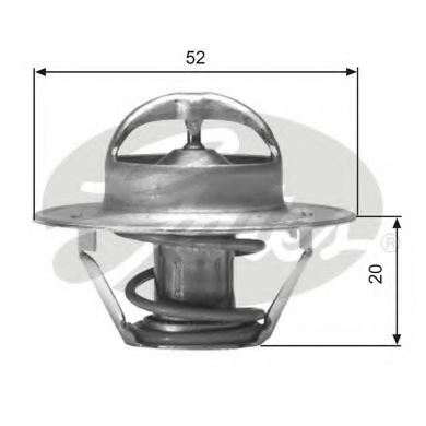 термостат, охладителна течност TH00582G1