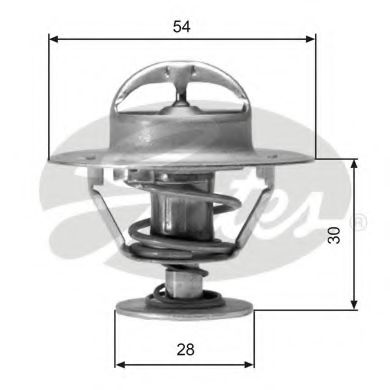 термостат, охладителна течност TH02491G1