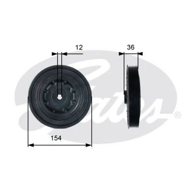 ремъчна шайба, колянов вал