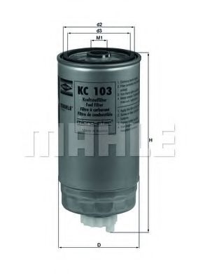 горивен филтър KC 103