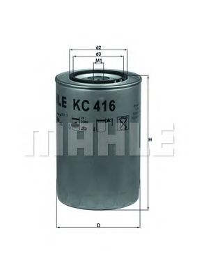 горивен филтър KC 416