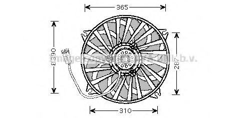 вентилатор, охлаждане на двигателя