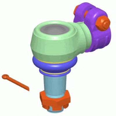 накрайник на напречна кормилна щанга; ъглов шарнир 38272 01