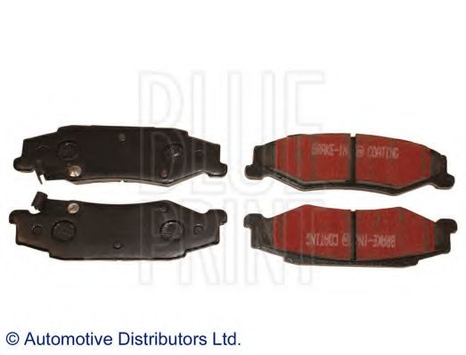 комплект спирачно феродо, дискови спирачки ADA104253