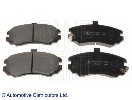 комплект спирачно феродо, дискови спирачки ADG042103