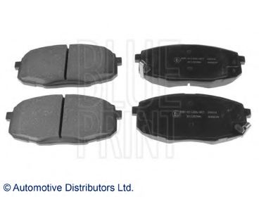 комплект спирачно феродо, дискови спирачки ADG042130