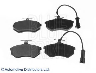 комплект спирачно феродо, дискови спирачки ADG042145