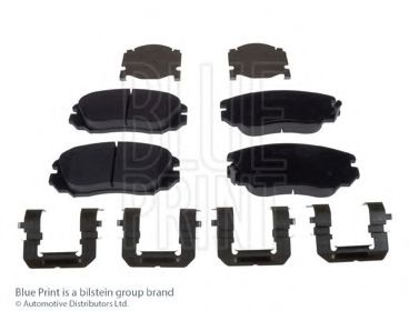 комплект спирачно феродо, дискови спирачки