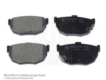 комплект спирачно феродо, дискови спирачки ADG04222