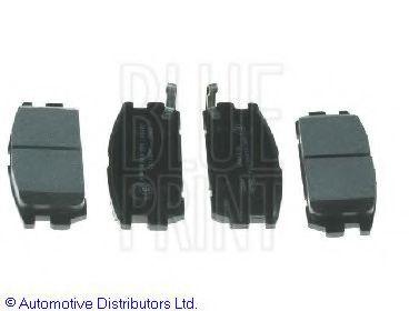 комплект спирачно феродо, дискови спирачки ADG04251